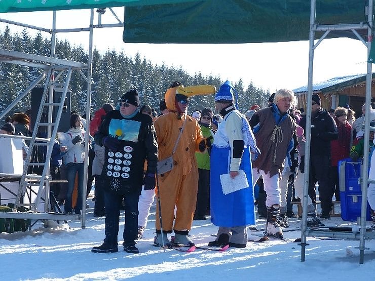 Skifasching in Tanne