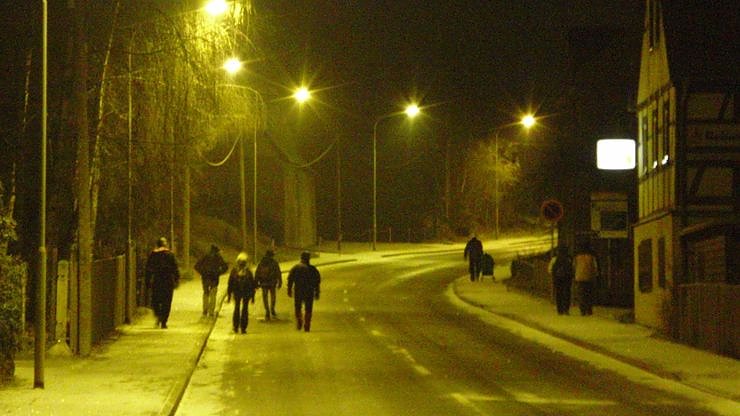 100 Kilometer unterwegs