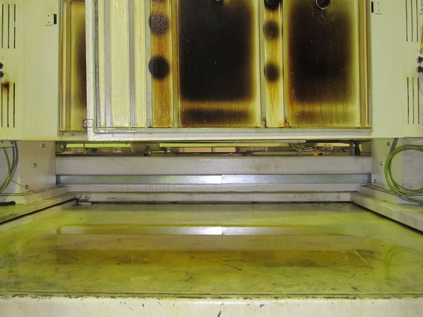 Filterbrand bei Feuer Powertrain