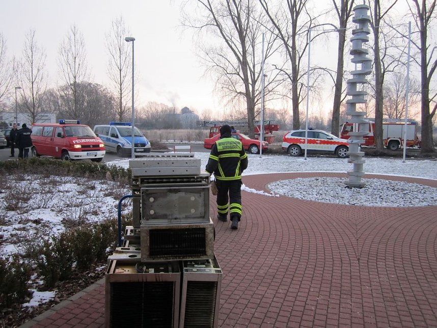 Filterbrand bei Feuer Powertrain