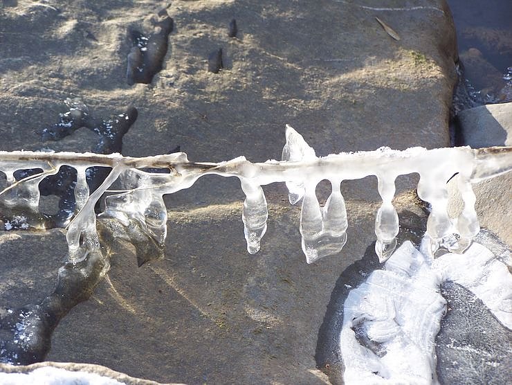 Eisige Sch&ouml;nheiten an der Zorge