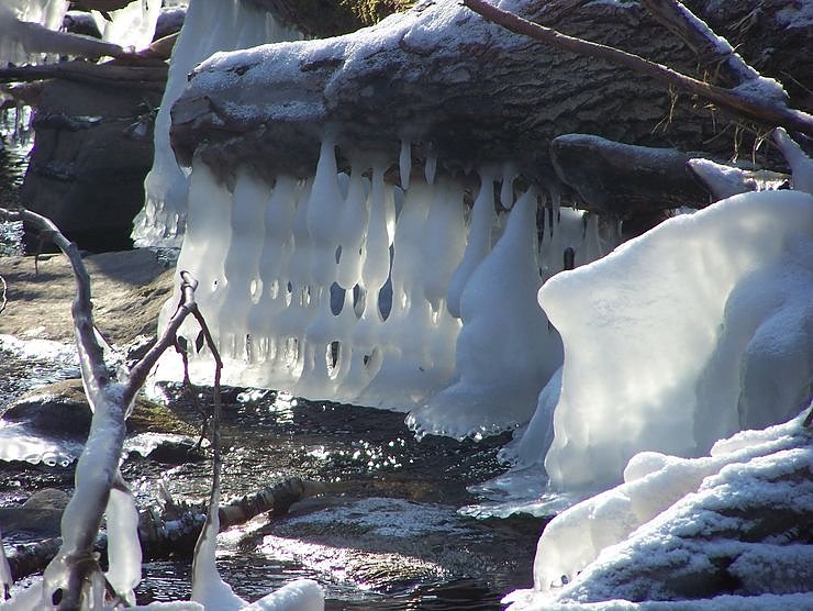Eisige Sch&ouml;nheiten an der Zorge