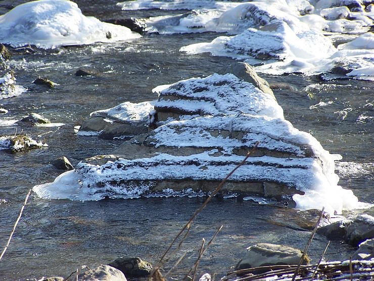 Eisige Sch&ouml;nheiten an der Zorge
