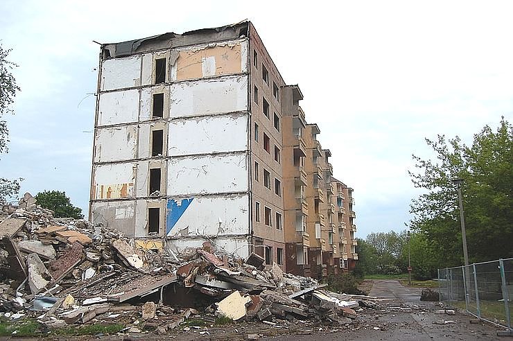 Einst&uuml;rzende H&auml;user