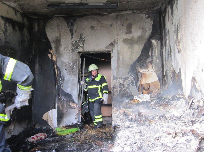 Brand im Bildungswerk