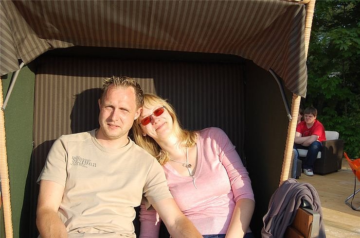 Partyfeeling am Nordstrand