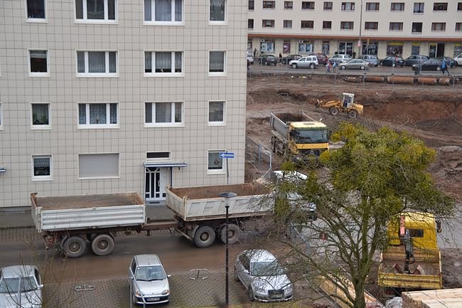 Baustelle am Pferdemarkt