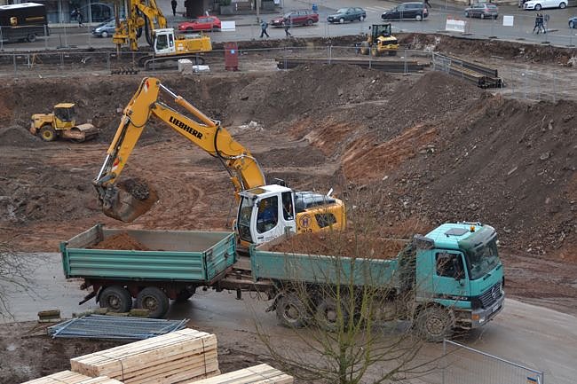 Baustelle am Pferdemarkt