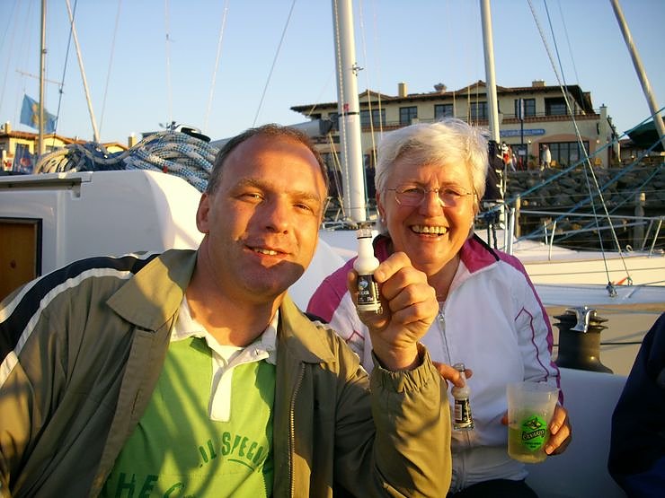 Quartett auf "hoher See"