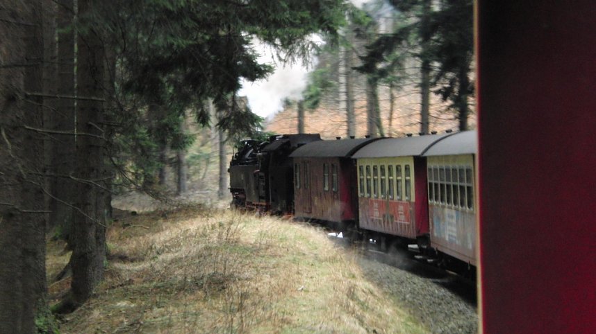Auf schmalen Schienen unterwegs