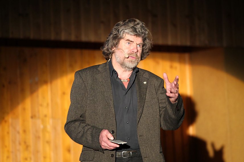 Reinhold Messner in Nordhausen