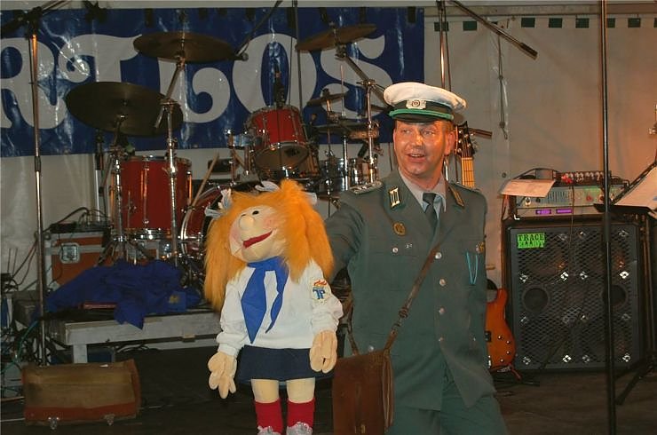 Eine Fabrik feierte Geburtstag