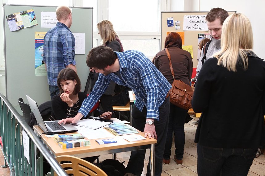 Infos auf dem Campus