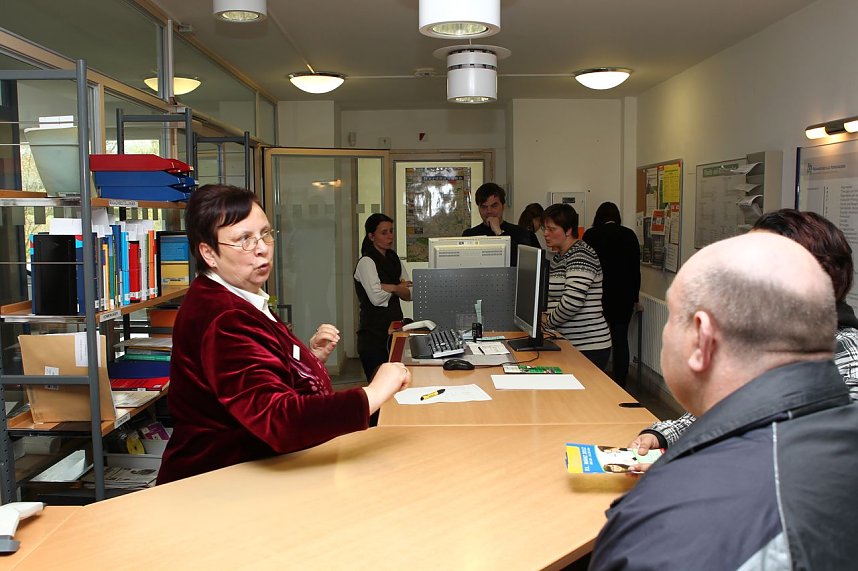 Infos auf dem Campus