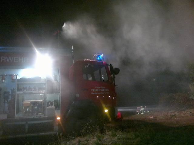 Osterfeuer angez&uuml;ndet