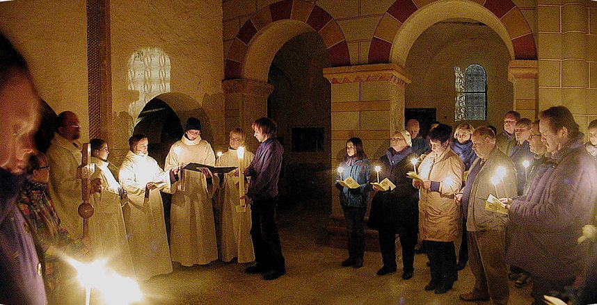 Taufe in der Basilika in M&uuml;nchenlohra