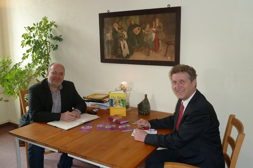 Gespr&auml;ch zur Luther-Dekade