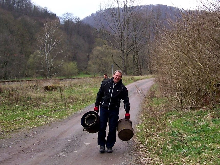 Saubere Stunde in Harztor