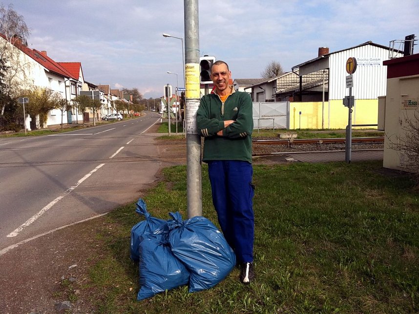 Saubere Stunde in Harztor