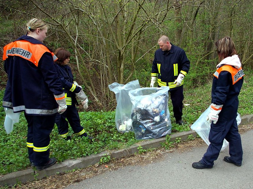 Saubere Stunde in Harztor