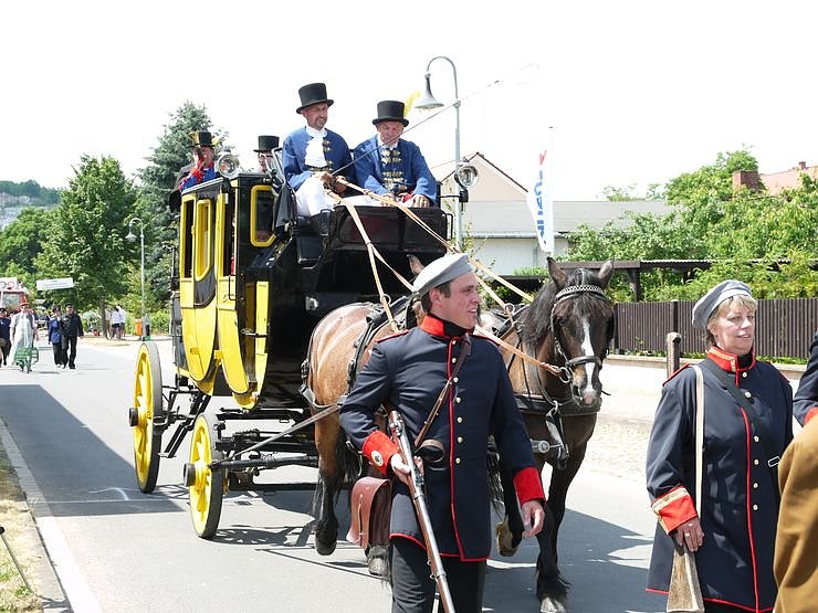 800 Jahre Niedersachswerfen - der Festumzug