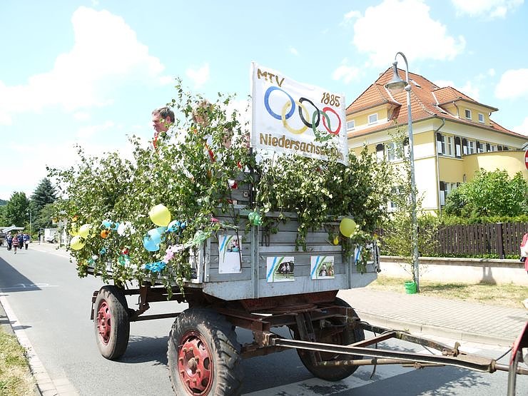 800 Jahre Niedersachswerfen - der Festumzug