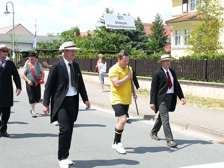 800 Jahre Niedersachswerfen - der Festumzug