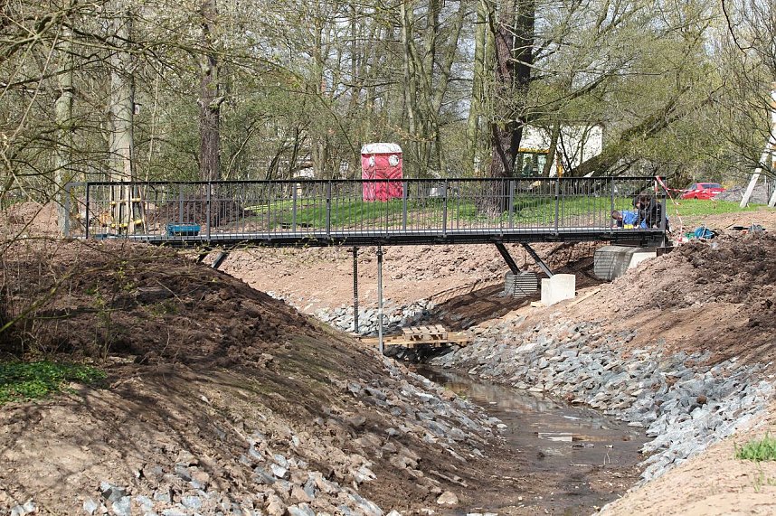 Stadtpark nimmt Konturen an