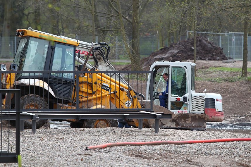 Stadtpark nimmt Konturen an