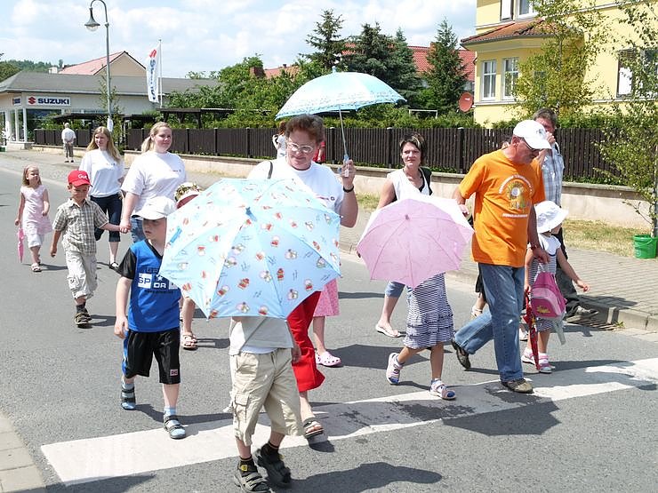 800 Jahre Niedersachswerfen - der Festumzug