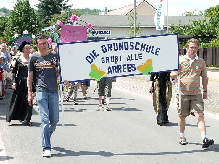 800 Jahre Niedersachswerfen - der Festumzug