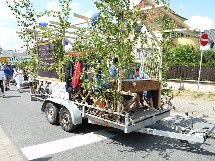 800 Jahre Niedersachswerfen - der Festumzug