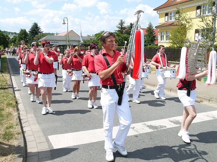 800 Jahre Niedersachswerfen - der Festumzug