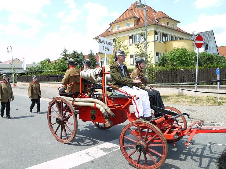 800 Jahre Niedersachswerfen - der Festumzug