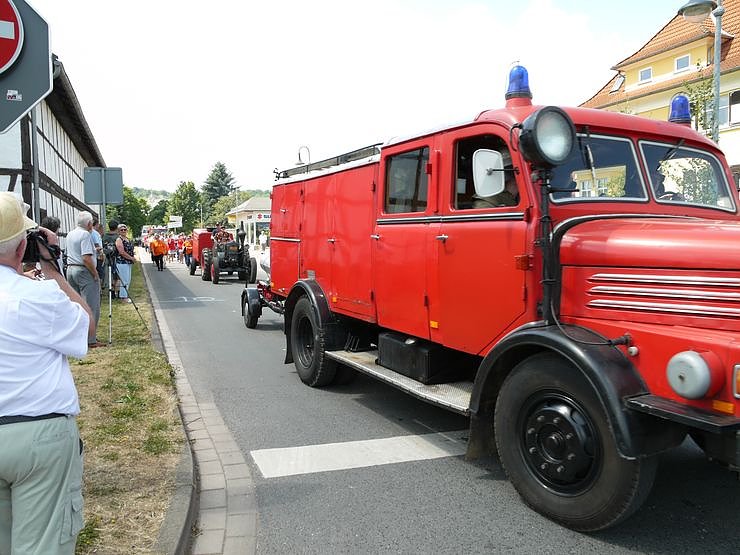 800 Jahre Niedersachswerfen - der Festumzug