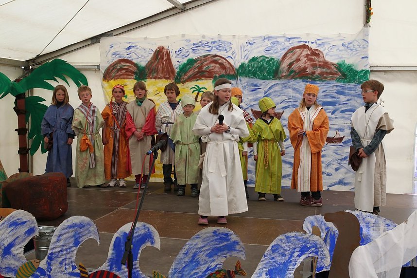 Grundsteinlegung mit Musical