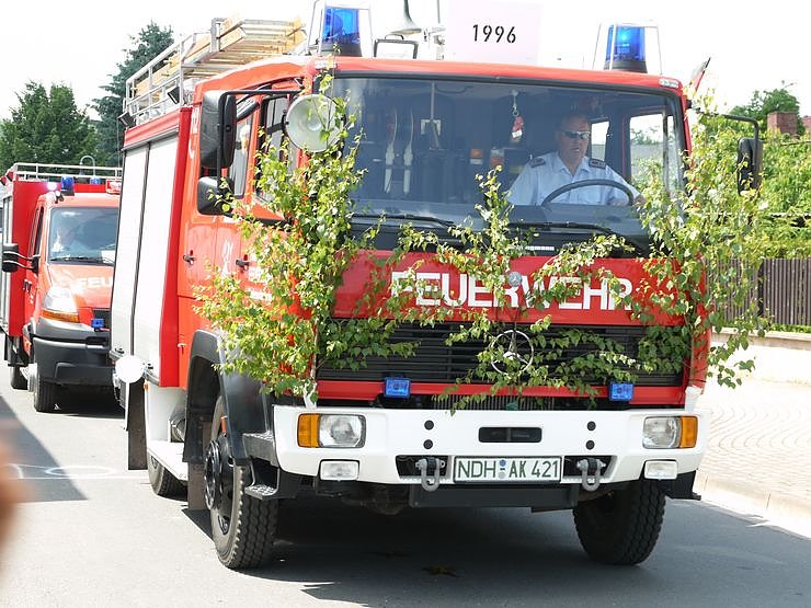 800 Jahre Niedersachswerfen - der Festumzug