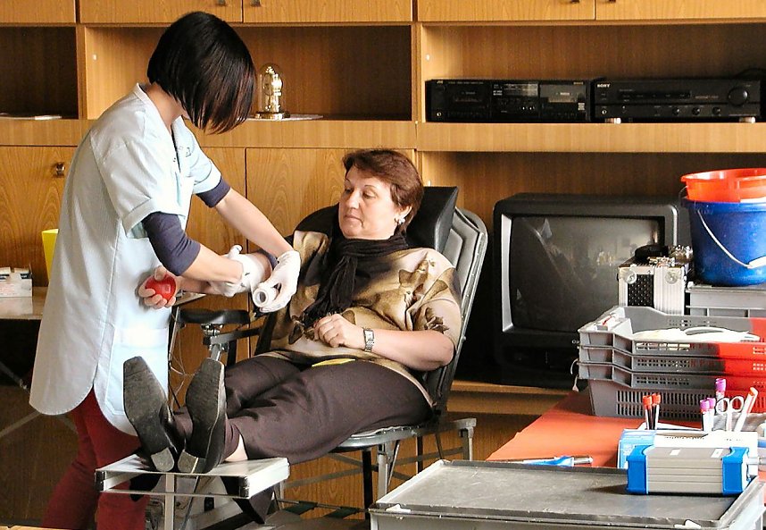 Blutspende im Gemeindehaus