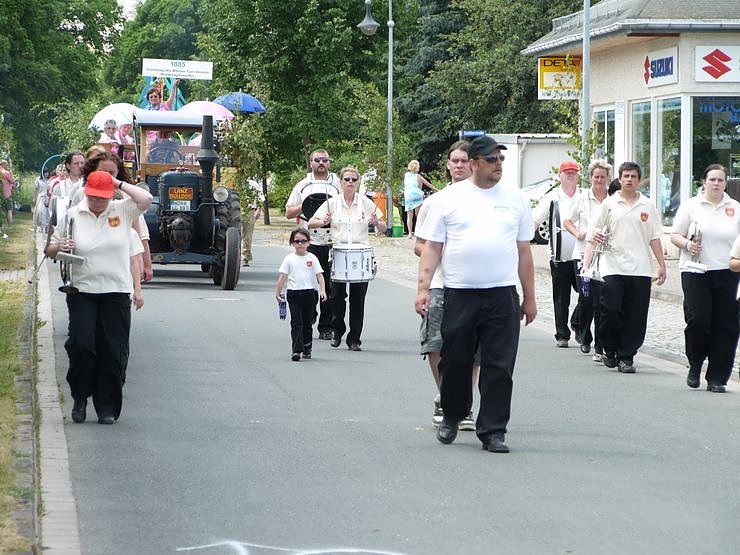 800 Jahre Niedersachswerfen - der Festumzug