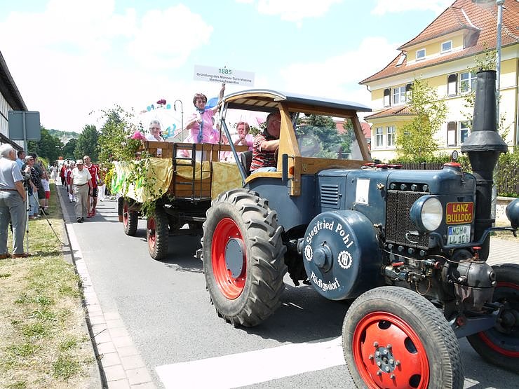 800 Jahre Niedersachswerfen - der Festumzug