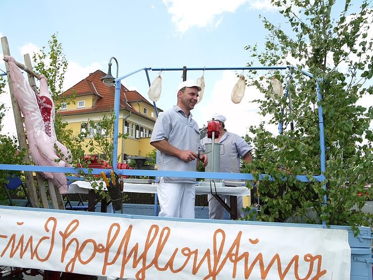 800 Jahre Niedersachswerfen - der Festumzug