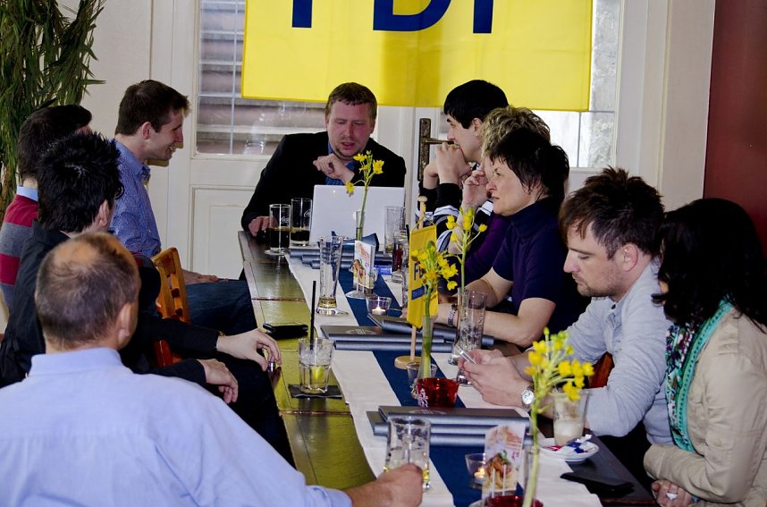 Wahlparty bei der FDP