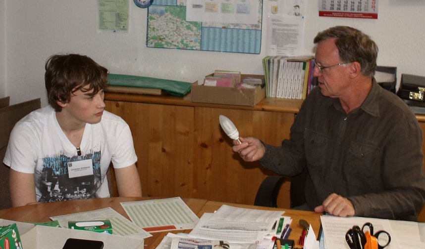 Besuch im Landratsamt