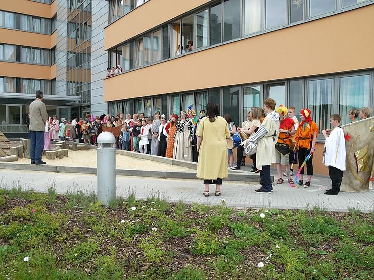 Mittelalterfest am S&uuml;dharz-Krankenhaus