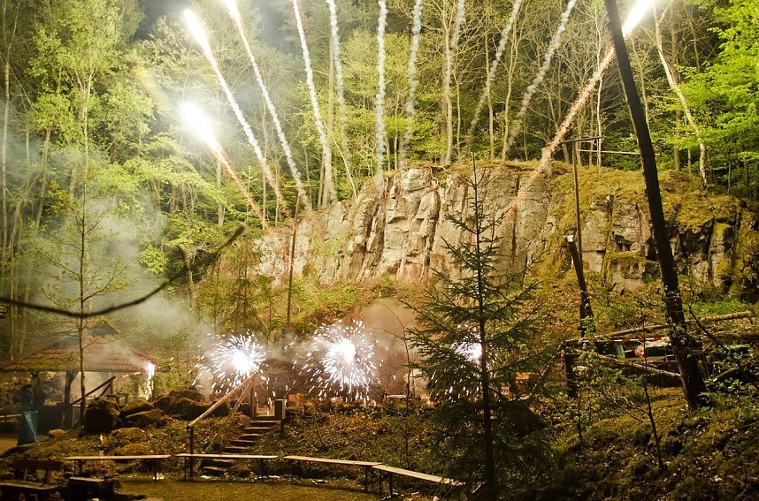 Walpurgis auf dem Neust&auml;dter Grillplatz