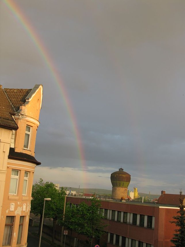 Doppelter Regenbogen
