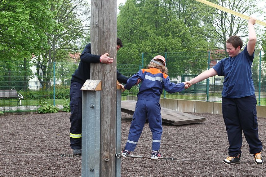 Aktionstag f&uuml;r den Feuerwehrnachwuchs