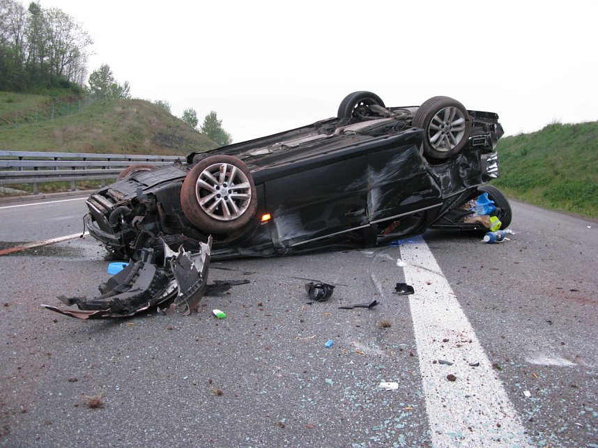 &Uuml;berschlagen und hart gelandet