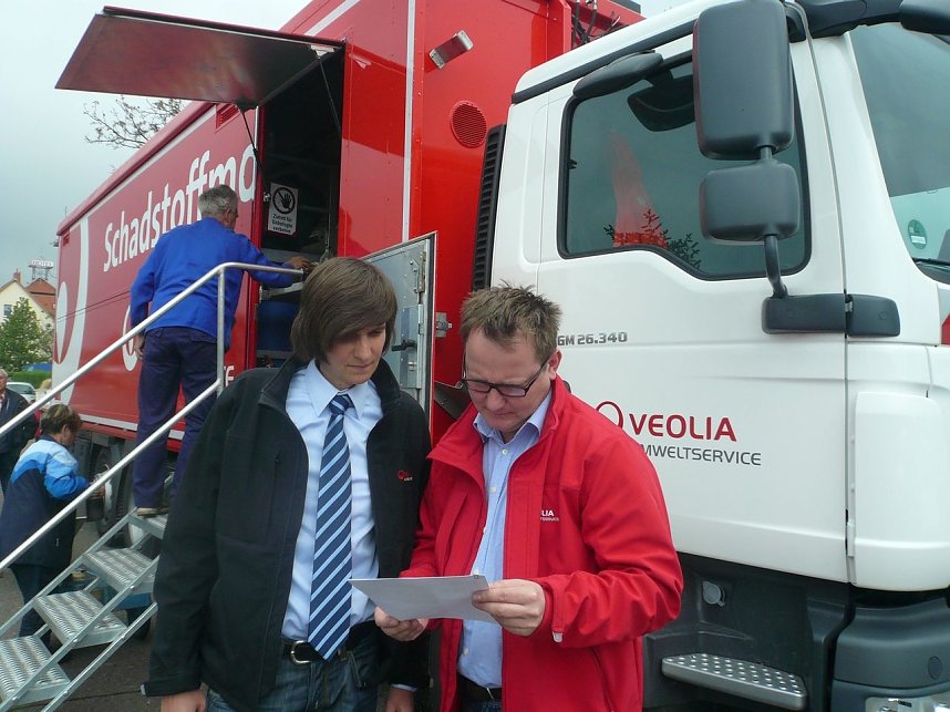 Jetzt ist das Mobil gestartet