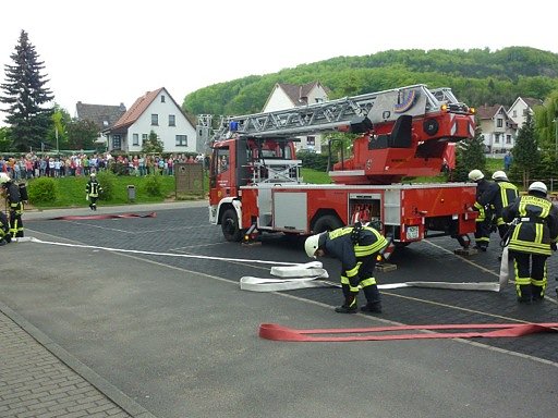 Gro&szlig;alarm in Bleicherode